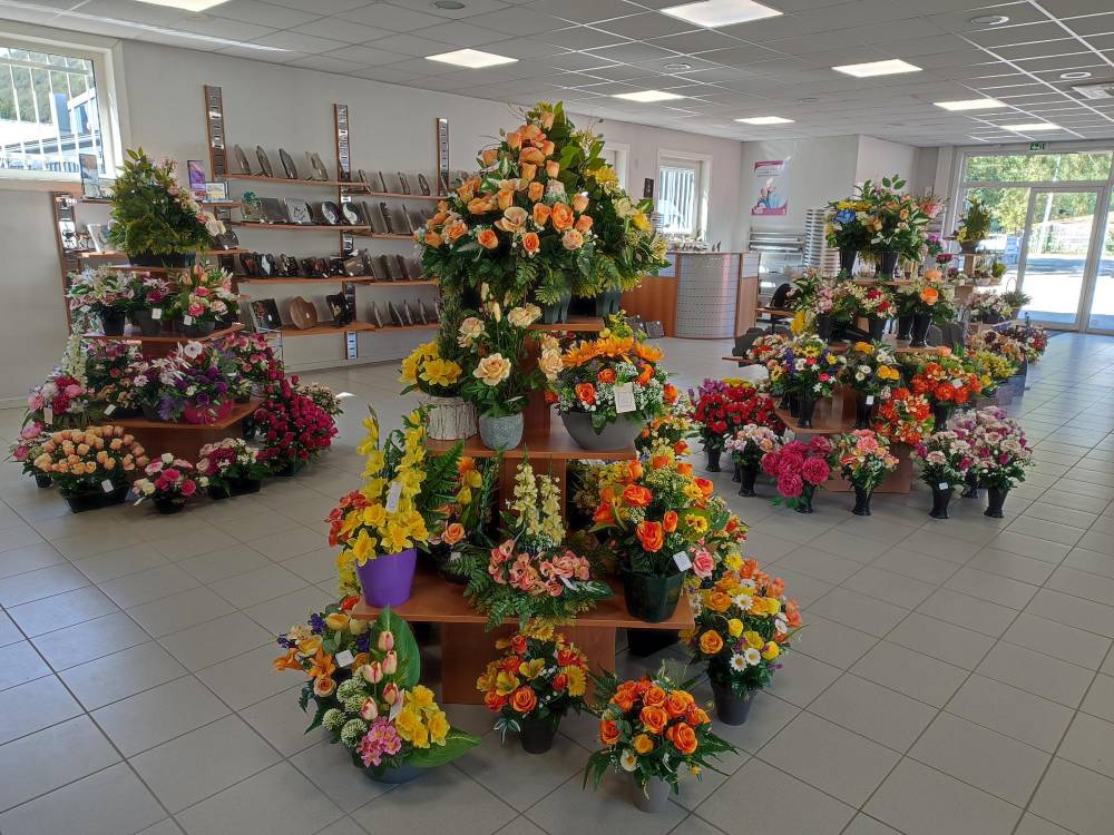 Fleurs pour funérailles Goncelin
